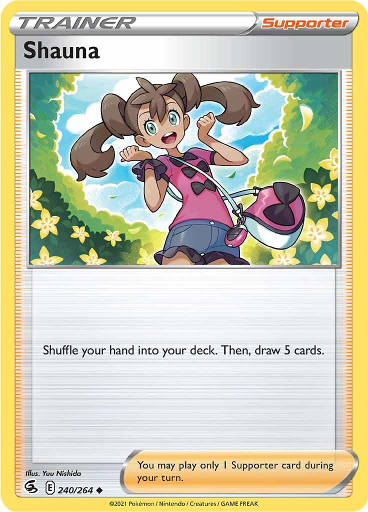 Shauna 240  SWSH08 Fusion Strike - Uncommon