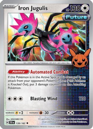 Iron Jugulis 139  Trick or Trade BOOster Bundle 2024 - Uncommon