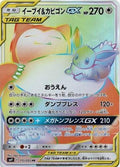 Eevee & Snorlax GX - 115/095 (115/095) - SM9 Tag Bolt Holofoil