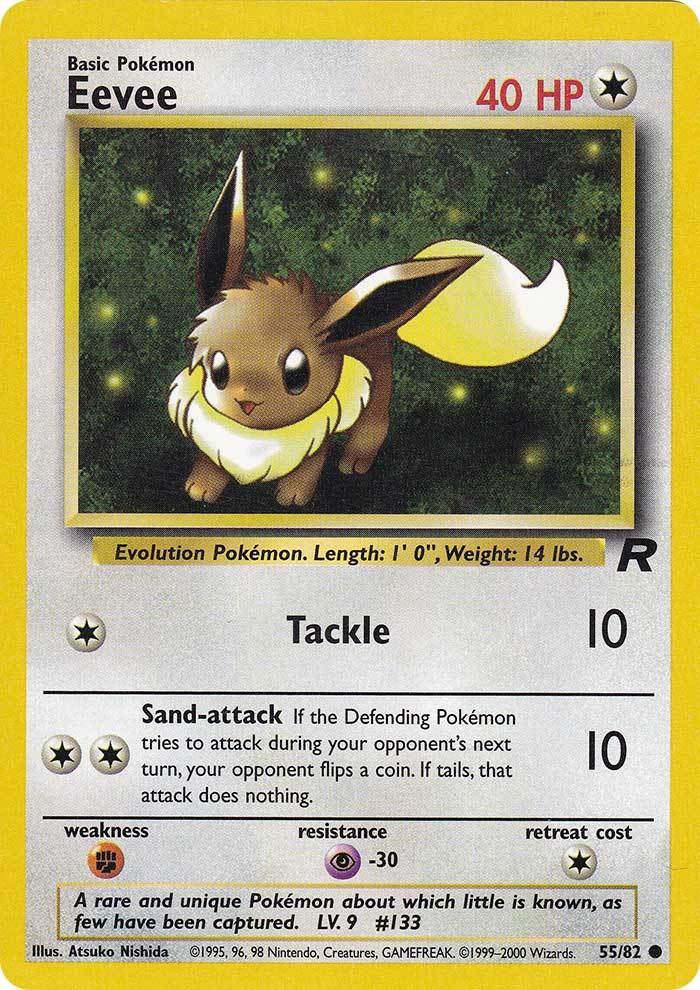 Eevee 055  - Unlimited Team Rocket - Common