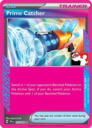 Prime Catcher  - Holofoil Prize Pack Series Cards - ACE SPEC Rare