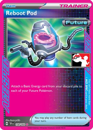 Reboot Pod 158  - Holofoil Prize Pack Series Cards - ACE SPEC Rare