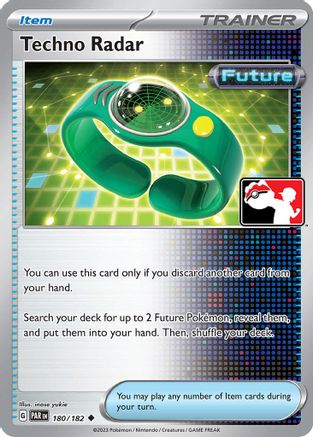 Techno Radar 180  Prize Pack Series Cards - Uncommon