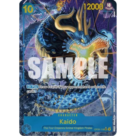 Kaido (OP05-118) (Alternate Art) (OP05-118) - Premium Booster -The Best- Foil