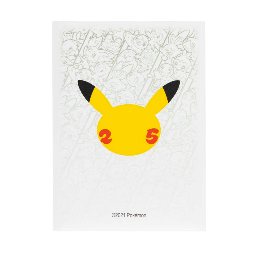 Celebrations: 25th Anniversary - Card Sleeves (White)