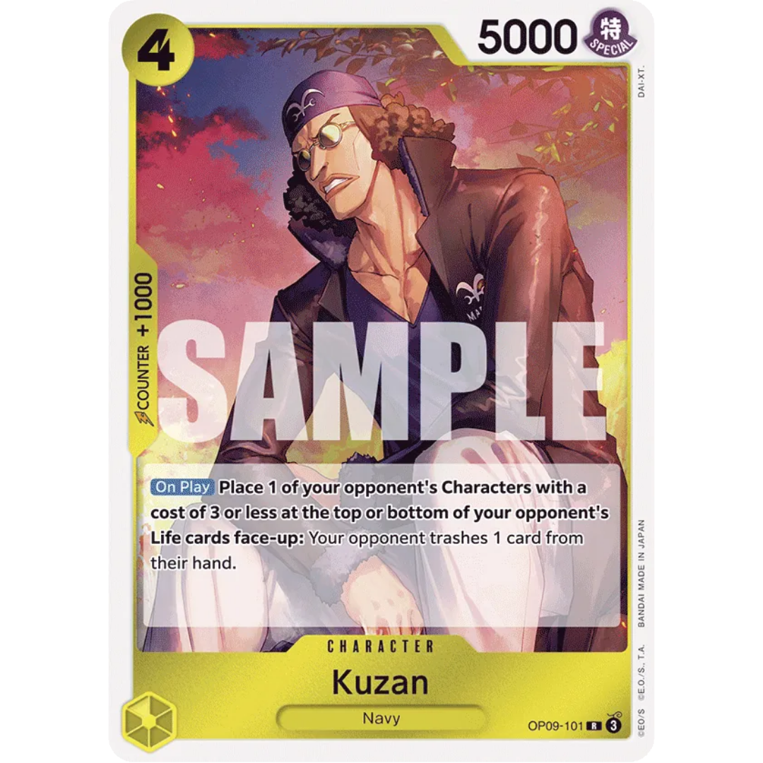 Kuzan (OP09-101) - Emperors in the New World Foil