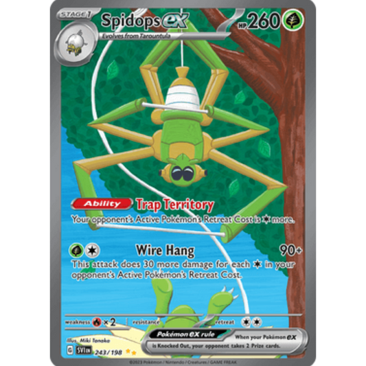 Spidops ex (243/198) [Scarlet & Violet: Base Set]