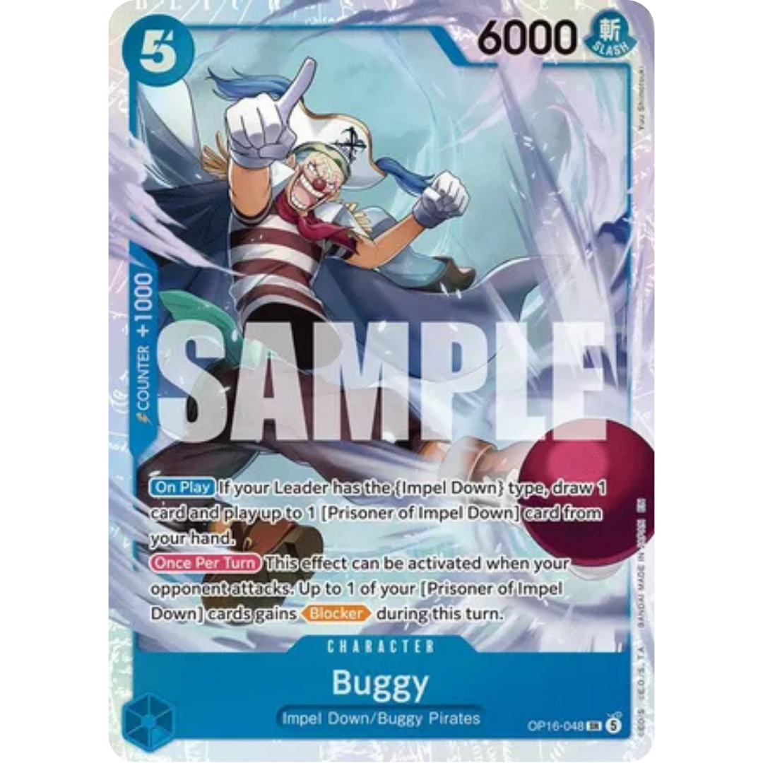 Buggy (048) (OP16-048) - The Time of Battle Foil
