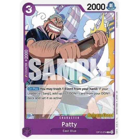 Patty (OP12-074) - Legacy of the Master Release Event Cards