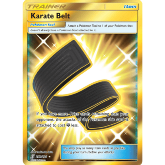 Karate Belt (Secret) 252  - Holofoil SM  Unified Minds - Secret Rare