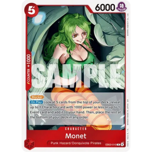 Monet (EB03-010) - Extra Booster: One Piece Heroines Edition Foil