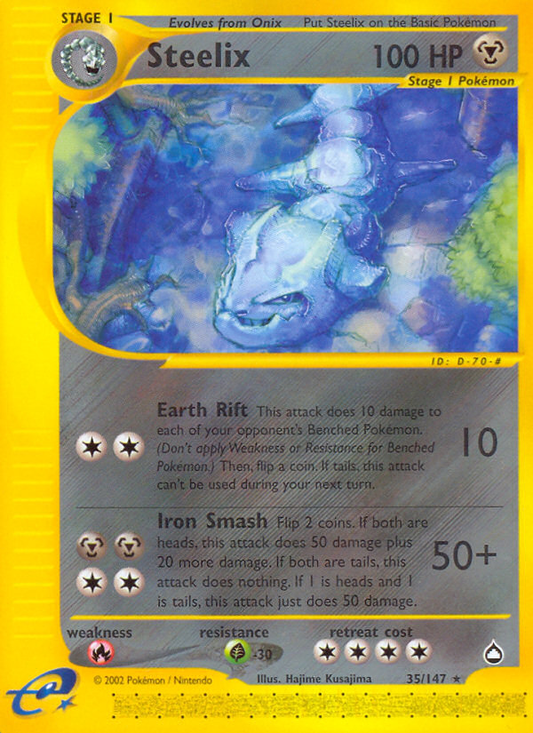 Steelix 035  Aquapolis - Rare