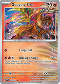 Gouging Fire 038  - Holofoil SV08 Surging Sparks - Rare