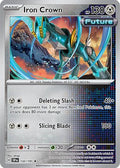 Iron Crown 132  - Reverse Holofoil SV08 Surging Sparks - Rare