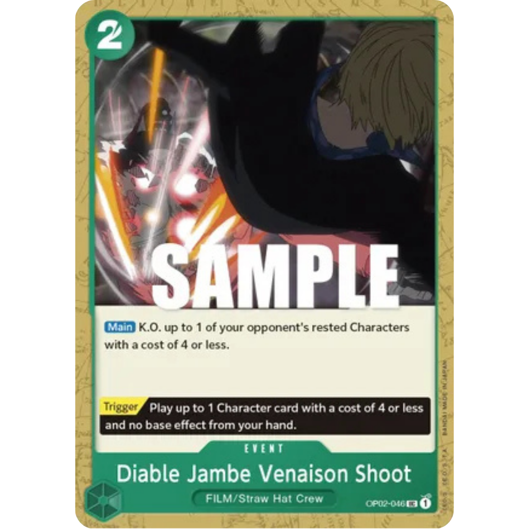 Diable Jambe Venaison Shoot (OP02-046) - Paramount War