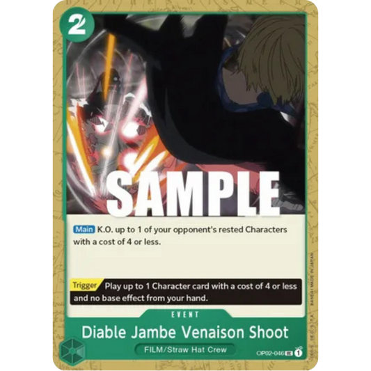 Diable Jambe Venaison Shoot (OP02-046) - Paramount War