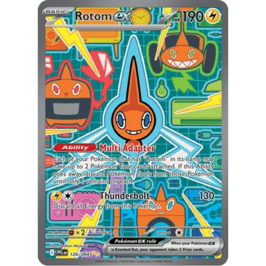 Rotom ex 126/094  - Holofoil ME02 Phantasmal Flames - Special Illustration Rare