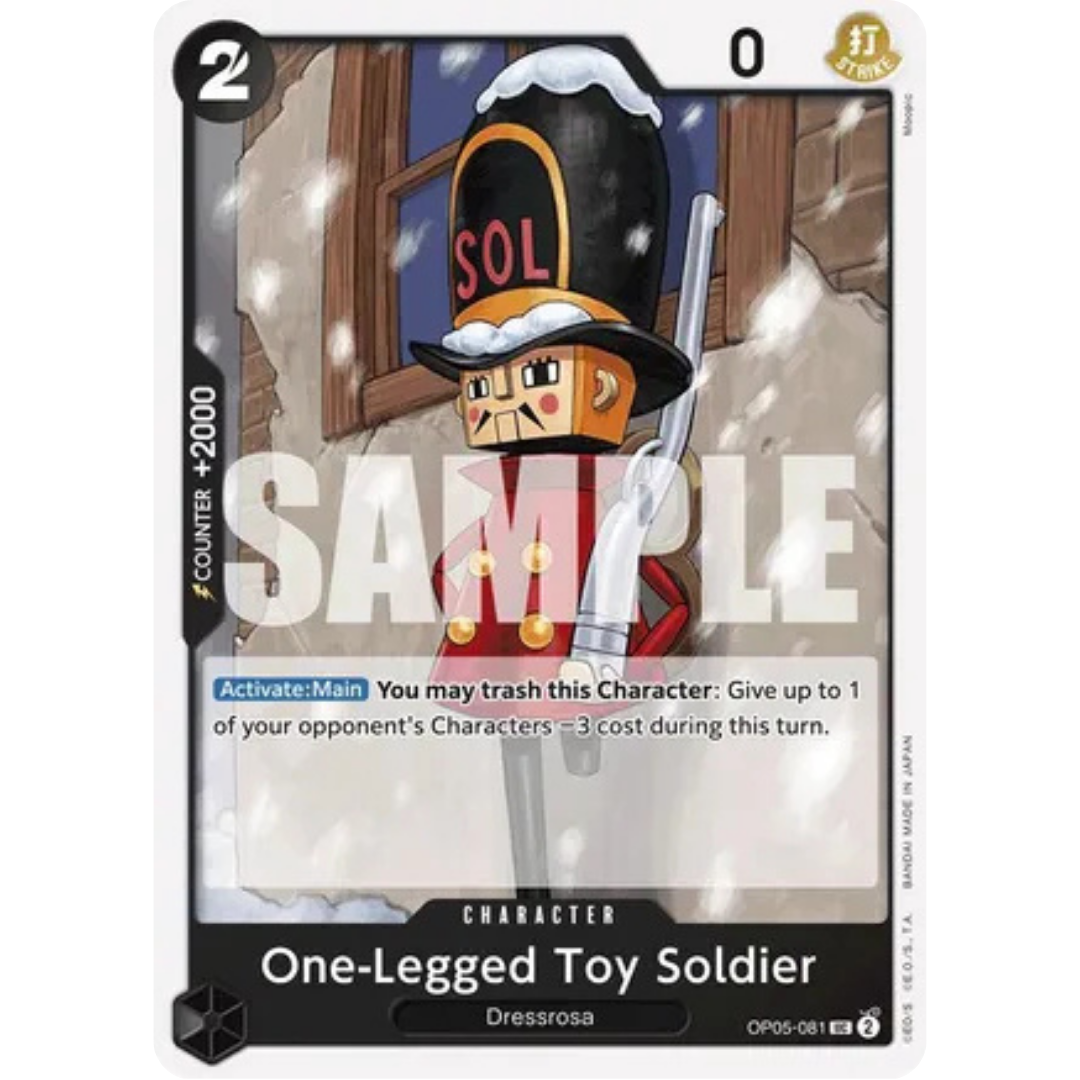 One-Legged Toy Soldier (Reprint) (OP05-081) - Premium Booster -The Best-