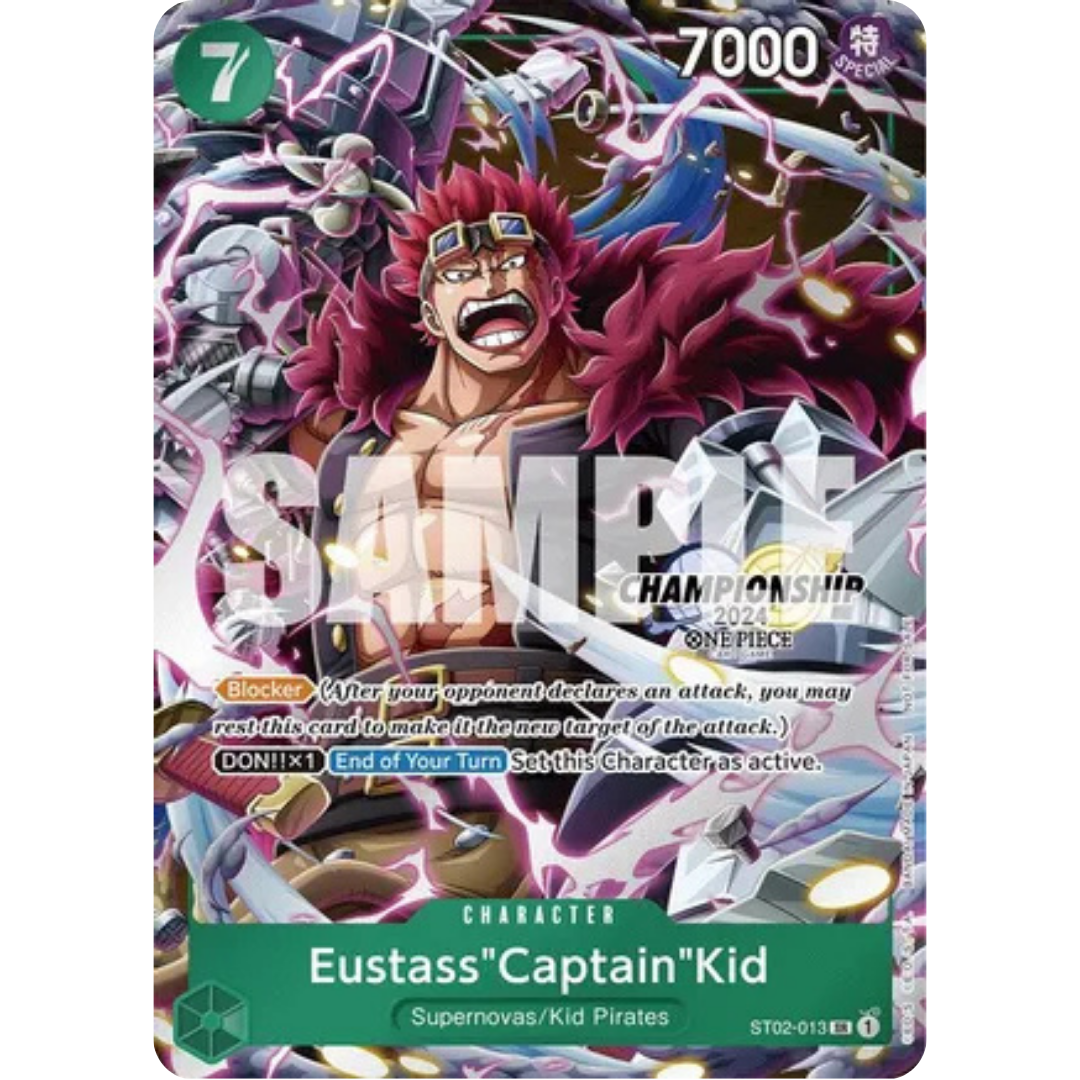 Eustass"Captain"Kid (CS 2024 Celebration Pack) (ST02-013) - One Piece Promotion Cards Foil