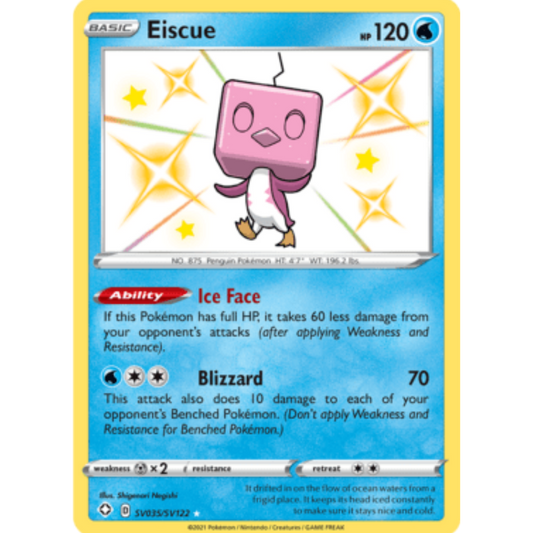Eiscue (SV035/SV122) [Sword & Shield: Shining Fates]