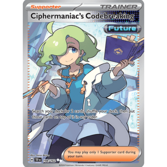 Ciphermaniac's Codebreaking (198/162) [Scarlet & Violet: Temporal Forces]