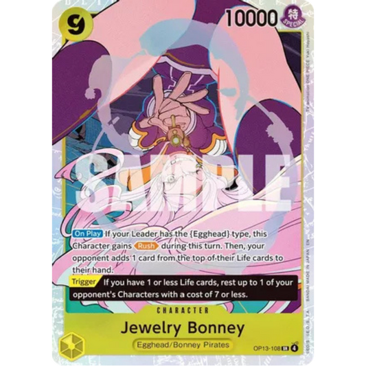 Jewelry Bonney (108) (OP13-108) - Carrying On His Will Foil
