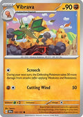 Vibrava 105/191  - Reverse Holofoil SV08 Surging Sparks - Common