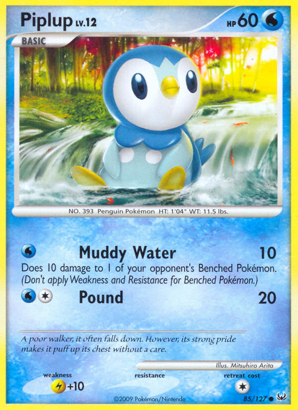 Piplup/127  Platinum - Common