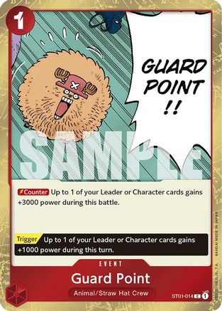 Guard Point (Jolly Roger Foil) (ST01-014) - Premium Booster -The Best- Foil
