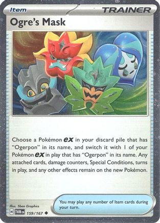 Ogre's Mask 159/167  - Holofoil Miscellaneous Cards & Products - Promo