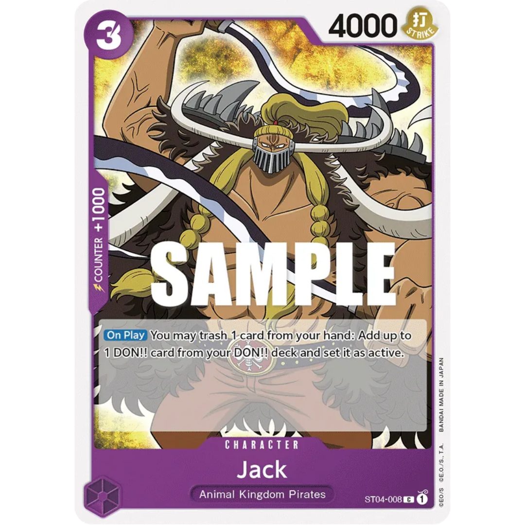 Jack (ST04-008) - Starter Deck 4: Animal Kingdom Pirates