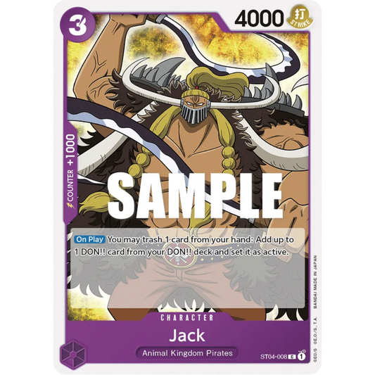 Jack (ST04-008) - Starter Deck 4: Animal Kingdom Pirates