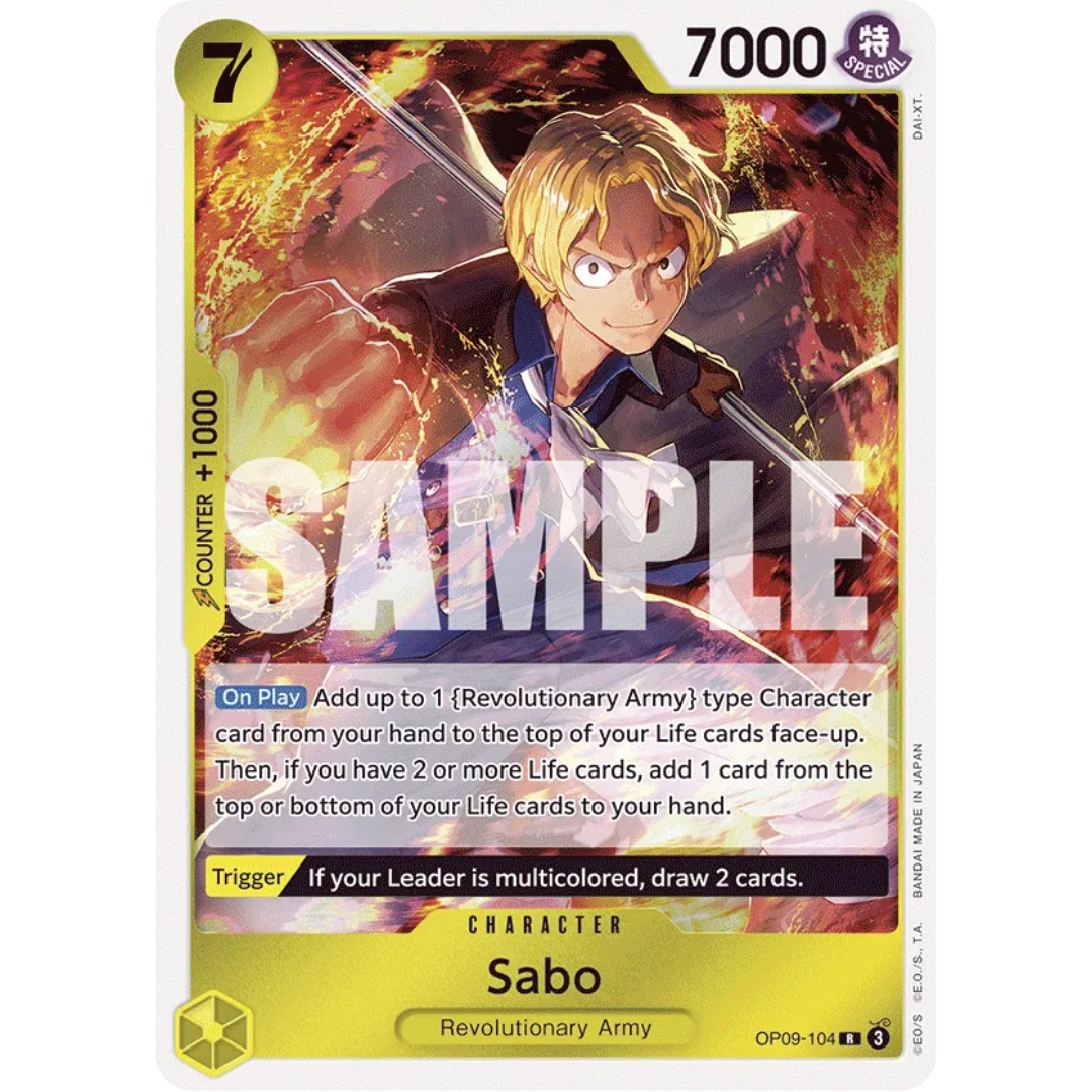 Sabo (104) (OP09-104) - Emperors in the New World Foil