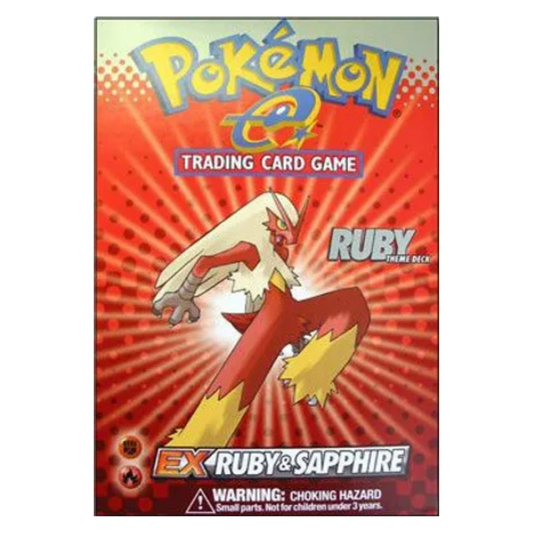 EX Ruby & Sapphire Theme Deck - "Ruby" [Blaziken]