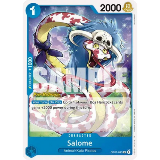 Salome (OP07-043) - 500 Years in the Future Pre-Release Cards