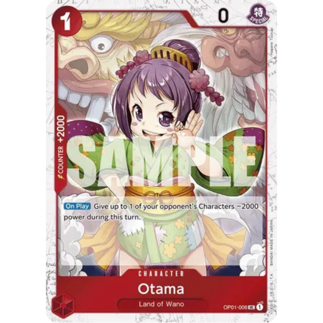 Otama (Jolly Roger Foil) (OP01-006) - Premium Booster -The Best- Foil