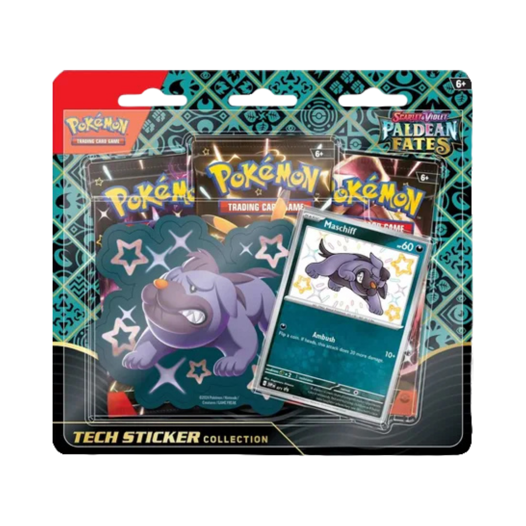 Paldean Fates Tech Sticker Collection [Maschiff]