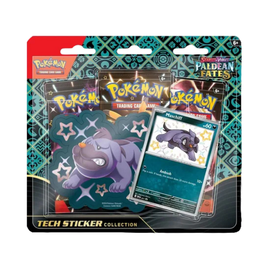 Paldean Fates Tech Sticker Collection [Maschiff]