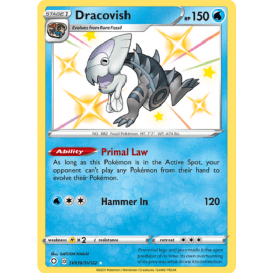 Dracovish (SV036/SV122) [Sword & Shield: Shining Fates]