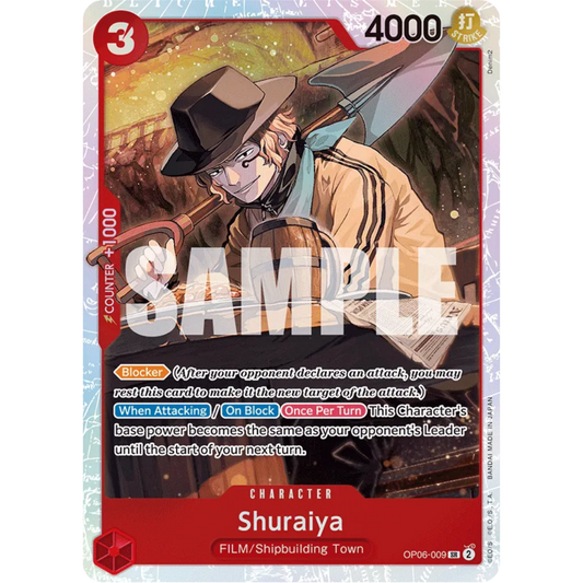 Shuraiya (OP06-009) - Wings of the Captain Foil