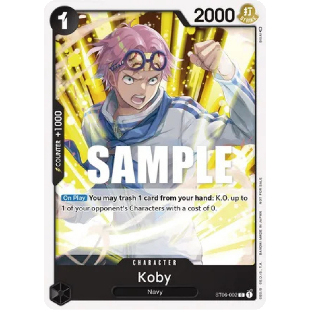 Koby (Promotion Pack 2023) (ST06-002) - One Piece Promotion Cards