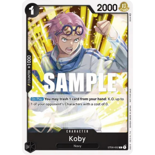 Koby (Promotion Pack 2023) (ST06-002) - One Piece Promotion Cards