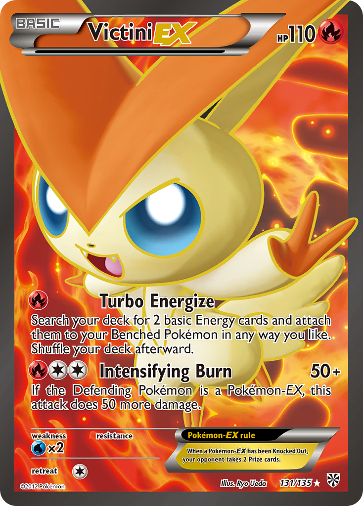 Victini EX (131 Full Art)  - Holofoil Plasma Storm - Ultra Rare