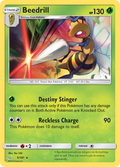 Beedrill  SM  Team Up - Rare