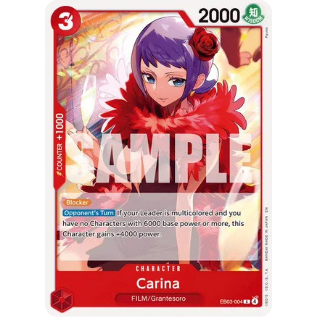 Carina (EB03-004) - Extra Booster: One Piece Heroines Edition