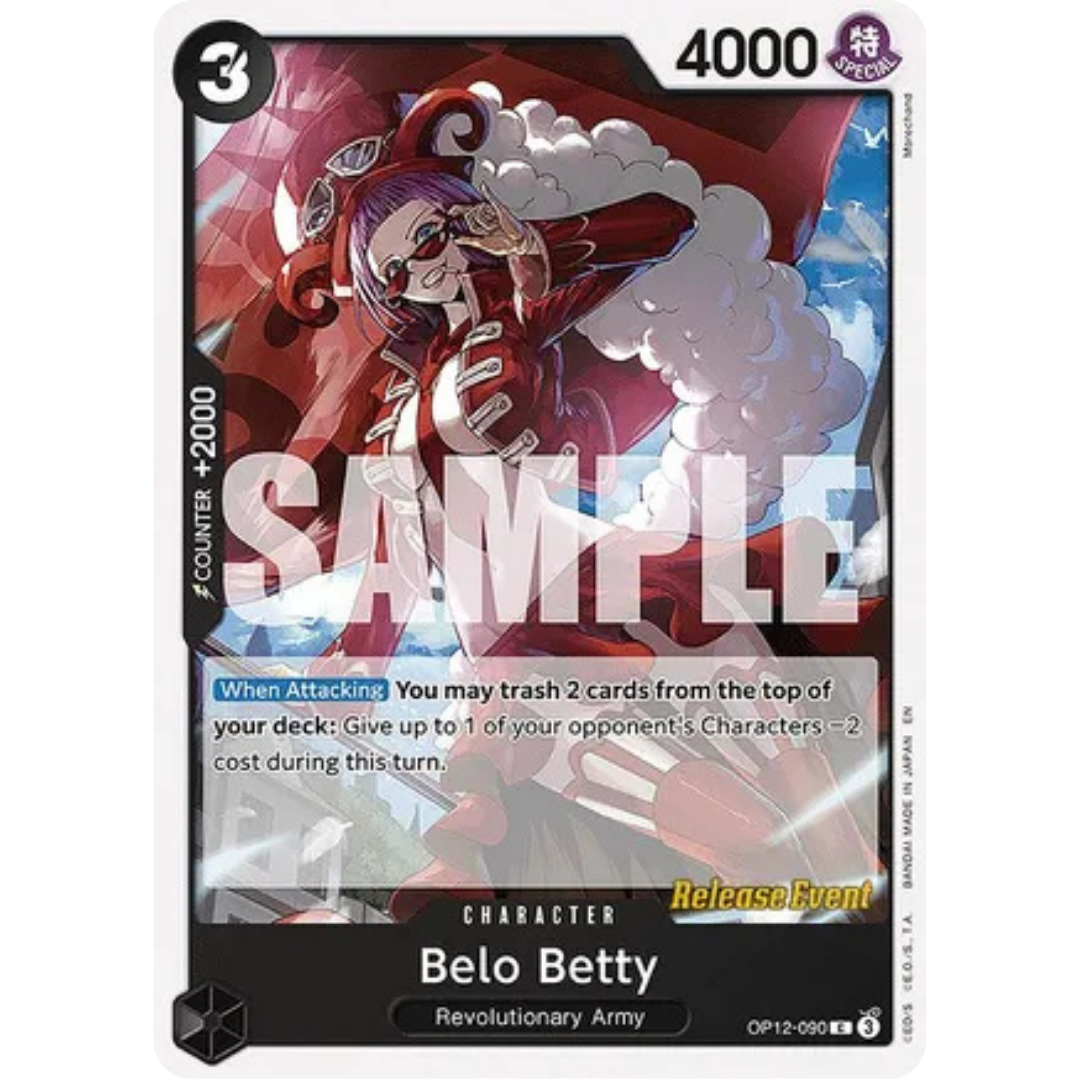 Belo Betty (OP12-090) - Legacy of the Master Release Event Cards