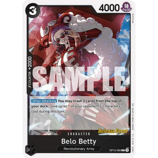 Belo Betty (OP12-090) - Legacy of the Master Release Event Cards
