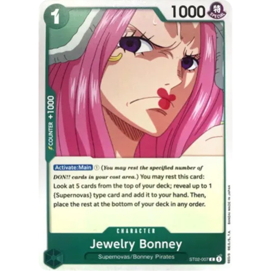Jewelry Bonney (ST02-007) - Revision Pack Cards