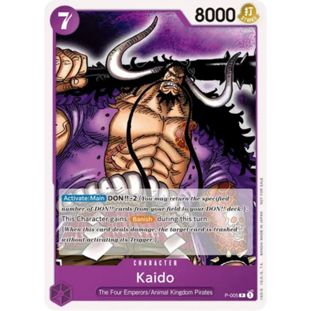 Kaido (Promotion Pack 2022) (P-005) - One Piece Promotion Cards