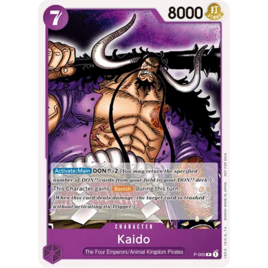 Kaido (Promotion Pack 2022) (P-005) - One Piece Promotion Cards